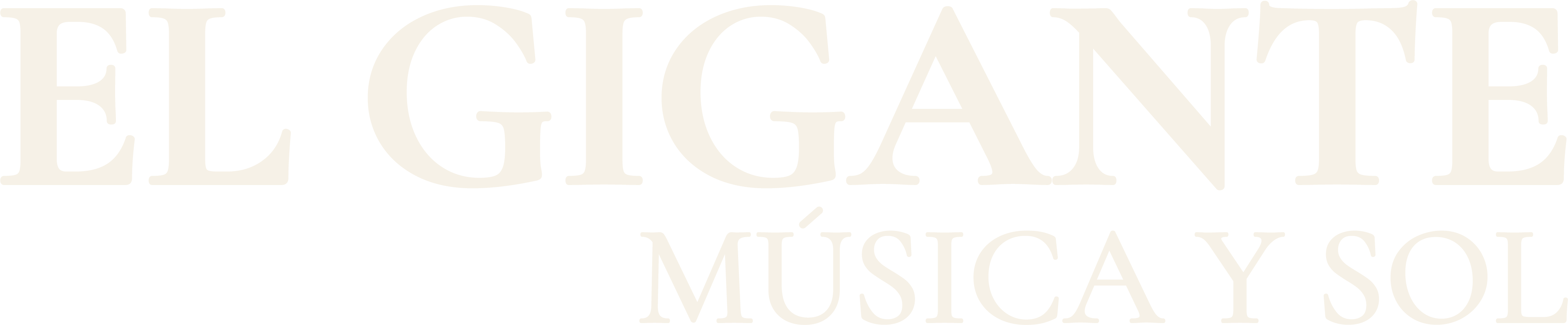 El Gigante – Música y Sol